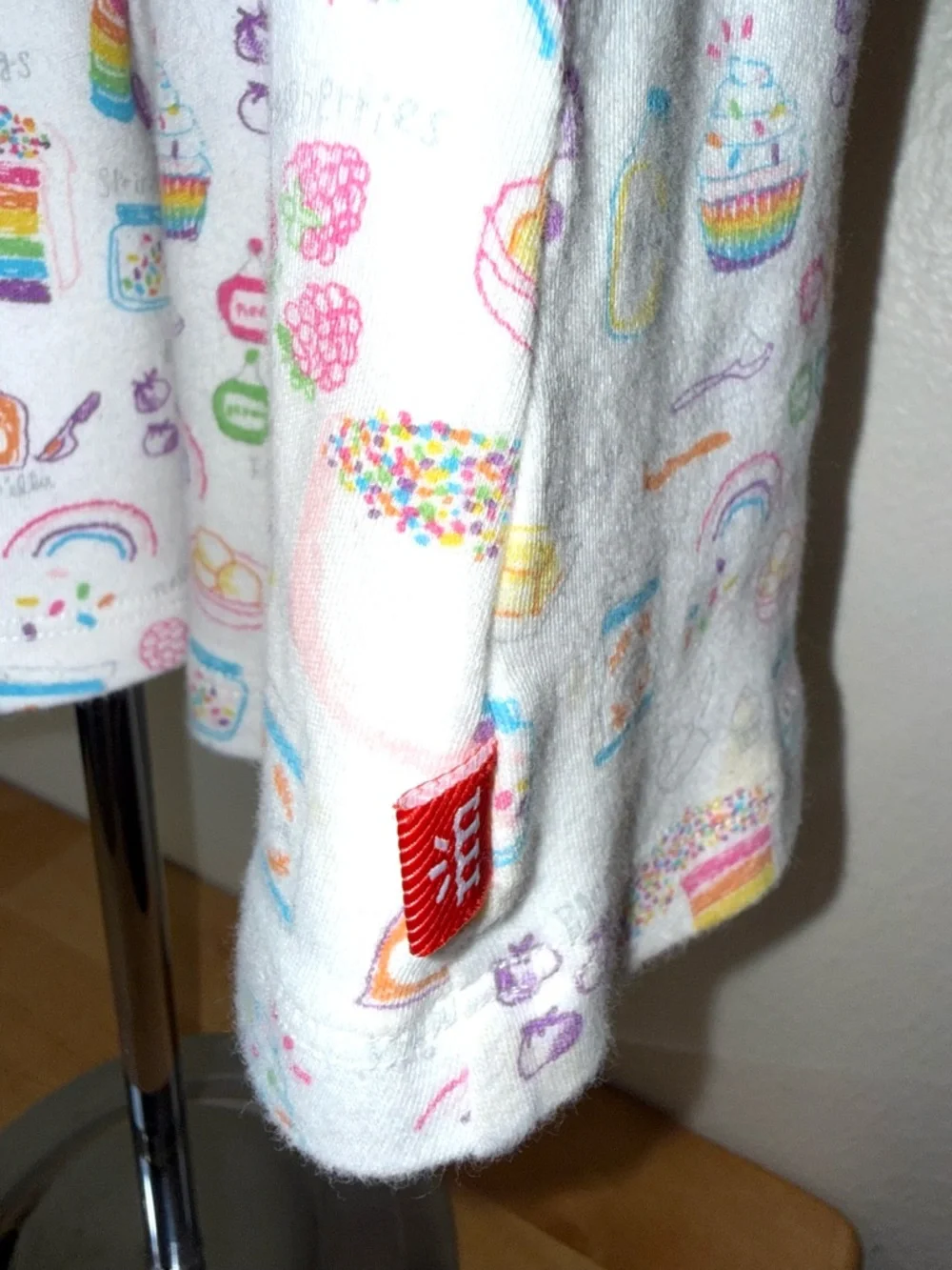 Magnetic Me “Rainbow Sprinkles”  baking print dress, size 3T